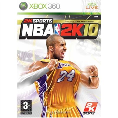 NBA 2K10 Xbox 360 (használt)