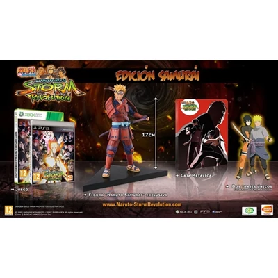 Naruto Shippuden Ultimate Ninja Storm Revolution Samurai Edition +Statue Xbox 360 (használt)