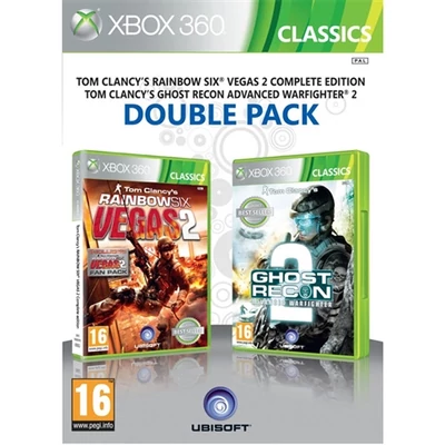 Rainbow Six Vegas 2 + Ghost Recon A.W 2 Xbox 360 (használt)