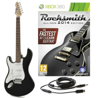Rocksmith 2014 (+ LA Electric Guitar and Cable) Xbox 360 (használt)