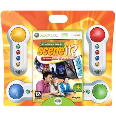 Scene It Box Office Smash & 4 Buzzers Xbox 360 (használt)