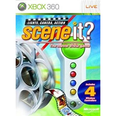 Scene It Lights Camera Action & 4 buzzer Xbox 360 (használt)