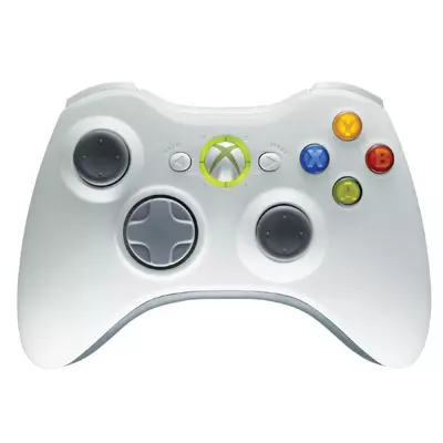 Vezeték-nélküli Xbox 360 Fehér Kontroller (használt)