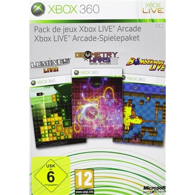 XBLA Compilation Lumines Live etc Xbox 360 (használt)