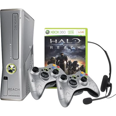 Xbox 360 Slim 250 Gb Halo Reach Limited Edition (használt, 1 év garanciával)