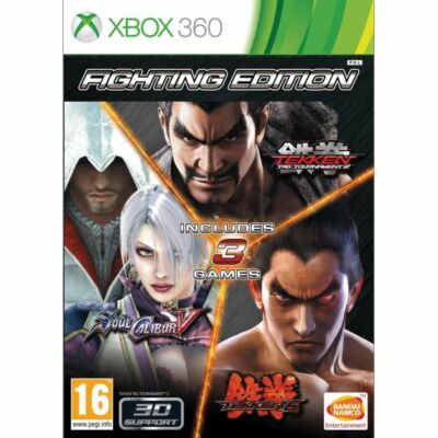 Fighting Edition (Tekken Tag T 2, Tekken6, Soul Calibur V) Xbox 360 (használt)