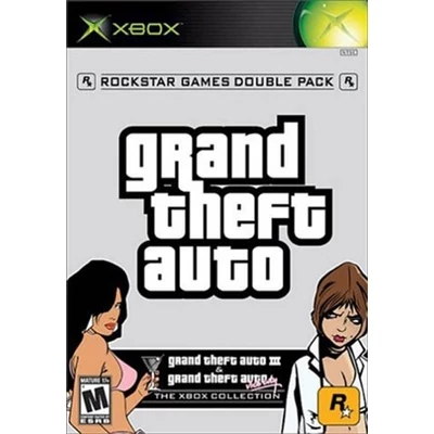 Grand Theft Auto Double Pack Xbox Classic (használt)