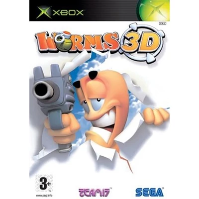 Worms 3D Xbox Classic (használt)