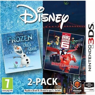 Disney Frozen Olaf's Quest/Big Hero 6 Nintendo 3DS (használt)