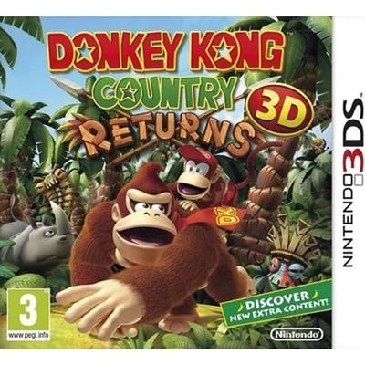 Donkey Kong Country Returns 3D Nintendo 3DS (használt)
