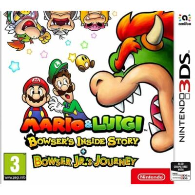 Mario & Luigi Bowser's Inside Story + Bowser Jr.'s Journey Nintendo 3DS (használt)