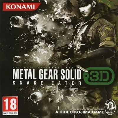 Metal Gear Solid Snake Eater 3D Nintendo 3DS (használt)