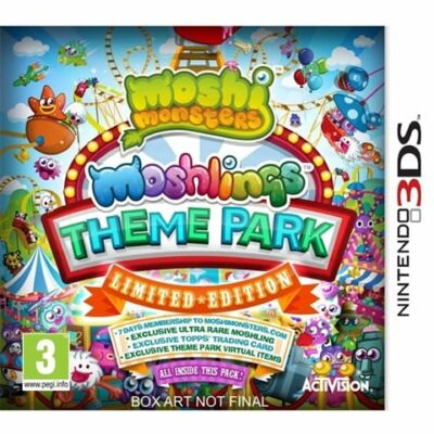 Moshi Monsters Moshlings Theme Park Nintendo 3DS (használt)
