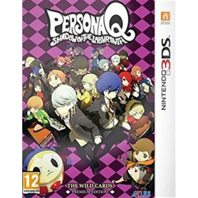 Persona Q Shadow of the Labyrinth The Wild Cards Premium Edition Nintendo 3DS (használt)