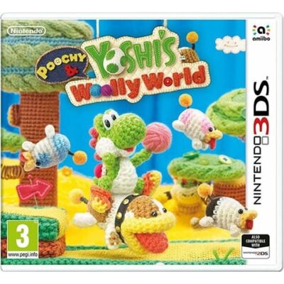 Poochy and Yoshi's Woolly World Nintendo 3DS (használt)