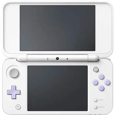 Nintendo 2DS XL konzol fehér & levendula, (használt, doboz nélkül)