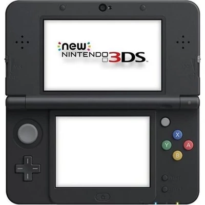 Nintendo 3DS konzol fekete (használt, doboz nélkül)