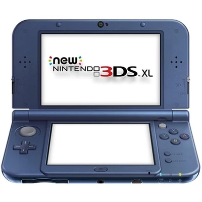 Nintendo 3DS XL konzol metálkék (használt, leértékelt)