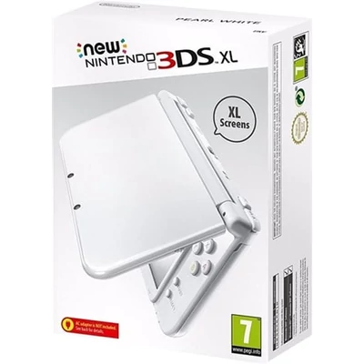 Nintendo 3DS XL konzol gyöngyház fehér (használt, dobozzal)