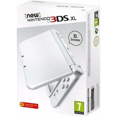 Nintendo 3DS XL konzol gyöngyház fehér (használt, dobozzal)