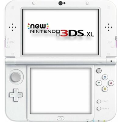 Nintendo 3DS XL konzol pink & fehér (használt, leértékelt)