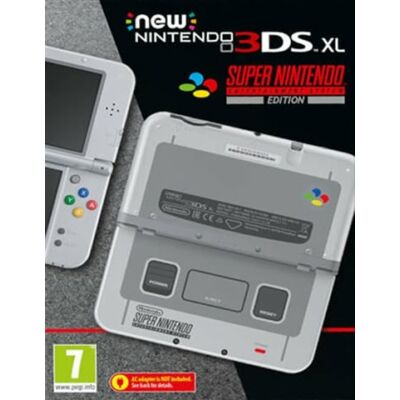 Nintendo 3DS XL konzol SNES Edition (használt, dobozzal)
