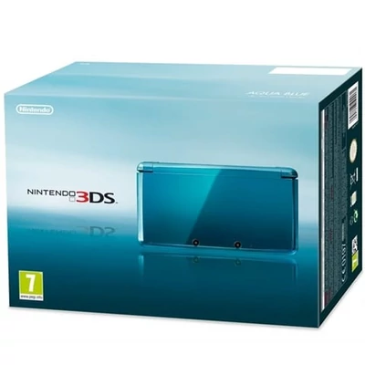 Nintendo 3DS konzol vízkék (használt, dobozzal)