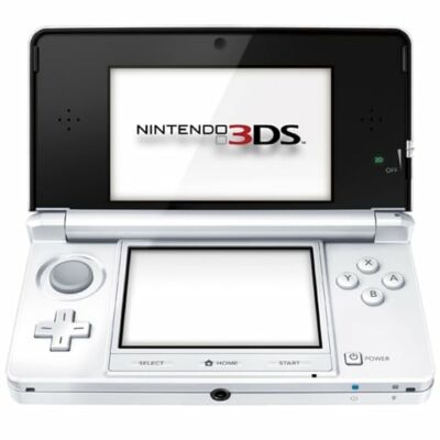 Nintendo 3DS konzol Ice fehér (játék nélkül) (használt, doboz nélkül)
