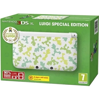 Nintendo 3DS XL konzol Luigi Edition (használt, dobozzal)