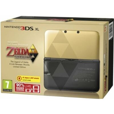 Nintendo 3DS XL konzol Zelda Edition (játék nélkül) (használt, dobozzal)