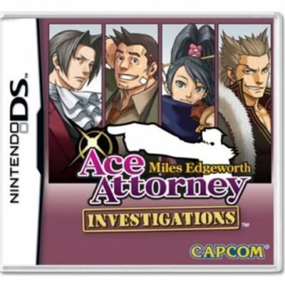 Ace Attorney Investigations Miles Edgeworth Nintendo Ds (használt)