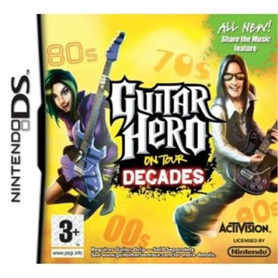 Guitar Hero On Tour - Decades  Nintendo Ds (használt)