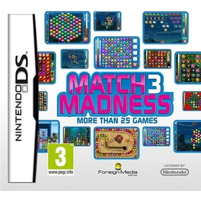 Match 3 Madness Nintendo Ds (használt)