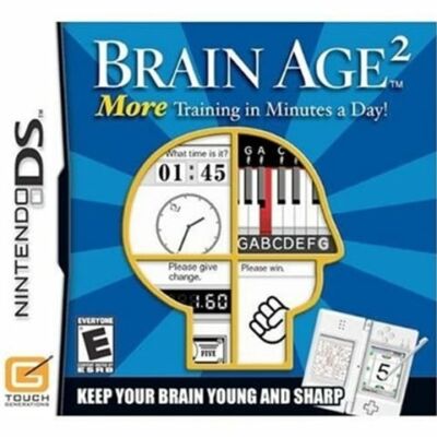 More Brain Training (Brain Age 2) Nintendo Ds (használt)