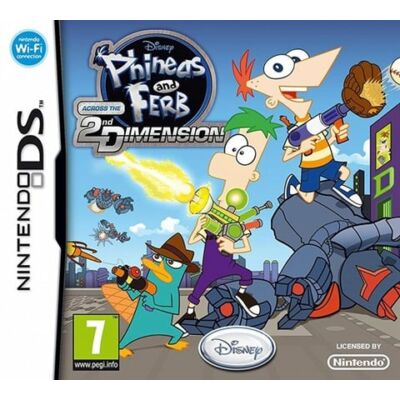 Phineas and Ferb Across the 2nd Dimensio Nintendo Ds (használt)