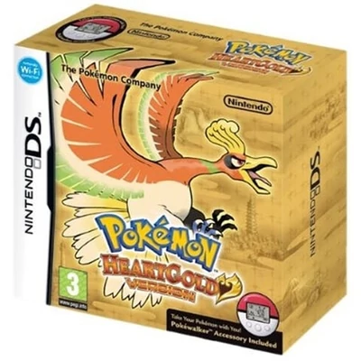 Pokemon HeartGold + Pokewalker Nintendo Ds (használt)