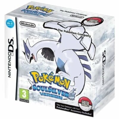 Pokemon SoulSilver + Pokewalker Nintendo Ds (használt)