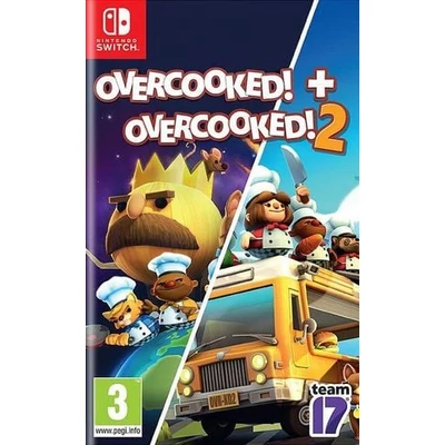 Overcooked! + Overcooked! 2 Nintendo Switch (használt)