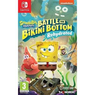 Spongebob SquarePants Battle for Bikini Bottom - Rehydrated Nintendo Switch (használt)