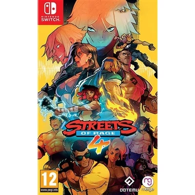 Streets Of Rage 4 Nintendo Switch (használt)