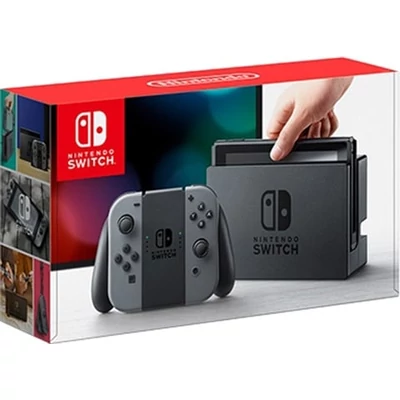 Nintendo Switch konzol 32GB + szürke Joy-Con (használt, dobozzal)