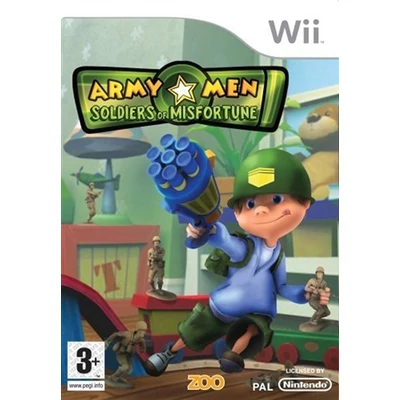 Army Men - Soldiers of Misfortune Wii (használt) 