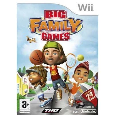 Big Family Games Wii (használt) 