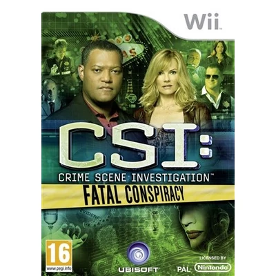 CSI: Fatal Conspiracy Wii (használt) 