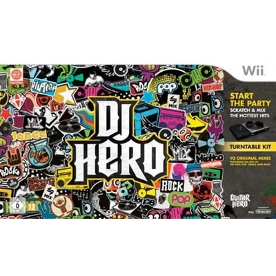 DJ Hero & Turntable Kit Wii (használt) 