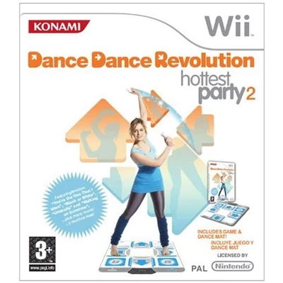 Dance Dance Rev..Hottest Party 2 + Mat Wii (használt) 