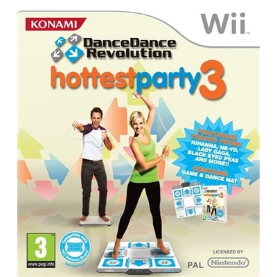 Dance Dance Revolution: Hottest Party 3 Wii (használt) 