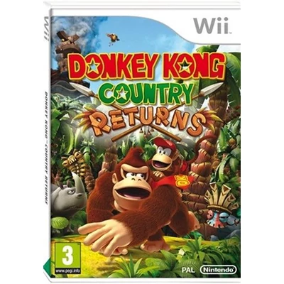 Donkey Kong Country Returns Wii (használt) 