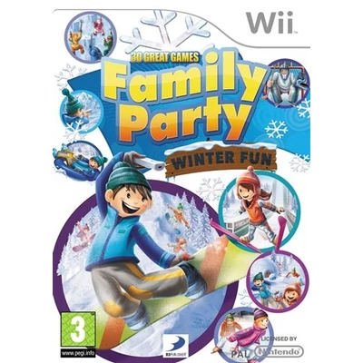 Family Party Winter Fun Wii (használt) 