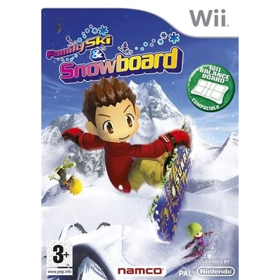 Family Ski & Snowboard Wii (használt) 